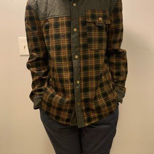 ChouYatou Men's Flannel Jacket